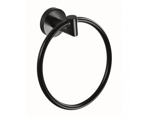 Полотенцедержатель Bemeta Dark 104204060 кольцо, черный/матовый