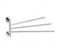 Полотенцедержатель Bemeta Stella 166204112 тройной поворотный, хром