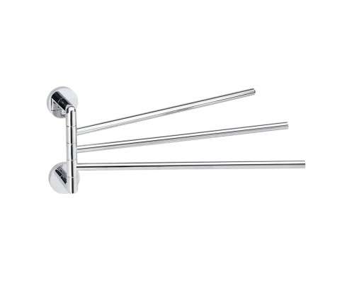 Полотенцедержатель Bemeta Stella 166204112 тройной поворотный, хром