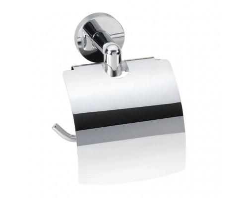 Бумагодержатель Bemeta Stella 166212012 с крышкой, хром