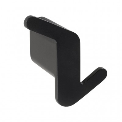 Крючок Bemeta Organic Black 167106200L асимметричный, левый, черный/матовый