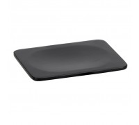 Мыльница Bemeta Organic Black 167108330 металлическая, черный/матовый