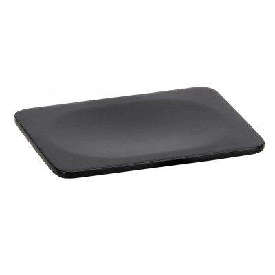 Мыльница Bemeta Organic Black 167108330 металлическая, черный/матовый