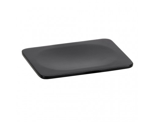 Мыльница Bemeta Organic Black 167108330 металлическая, черный/матовый