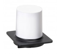 Дозатор для жидкого мыла Bemeta Organic Black 167109260 настенный, черный/матовый