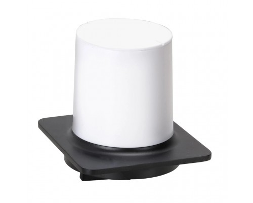 Дозатор для жидкого мыла Bemeta Organic Black 167109260 настенный, черный/матовый