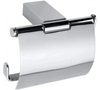 Бумагодержатель Bemeta Via 135012012 с крышкой, хром