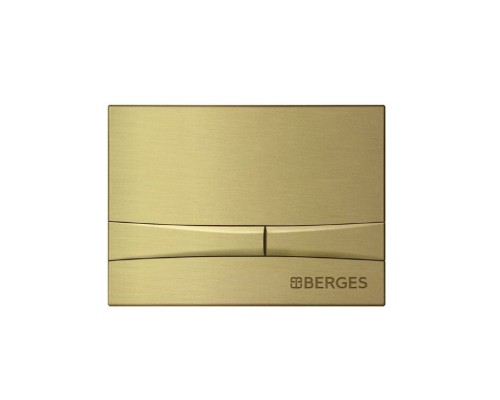 Кнопка смыва Berges F8 040058 бронза