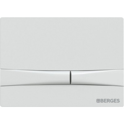 Кнопка смыва Berges F1 040051 белая