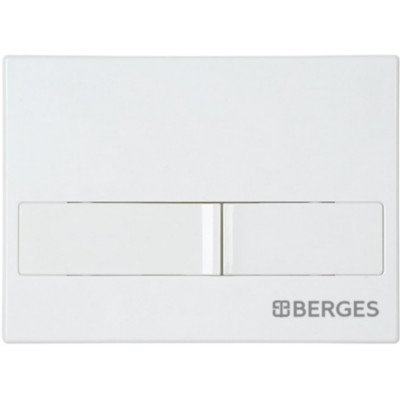 Кнопка смыва Berges L1 040011 белая