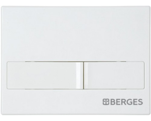 Кнопка смыва Berges L1 040011 белая