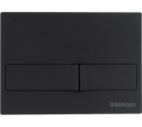 Кнопка смыва Berges L5 040015 чёрный матовый