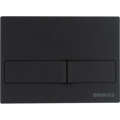 Кнопка смыва Berges L5 040015 чёрный матовый