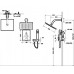 Душевая система Bravat Phillis F856101C-A-ENG встраиваемая