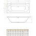 Акриловая ванна C-bath Cora 170х70 CBQ001001