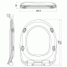 Крышка-сиденье Cersanit Delfi DPL EO slim тонкое с микролифтом