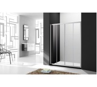 Душевая дверь Cezares Molveno 1800х1950 MOLVENO-BF-2-180-C-Cr-IV профиль хром, стекло прозрачное