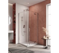 Душевой уголок Cezares Liner 900x900x1950 LINER-A-1-90-C-Cr-R профиль хром, стекло прозрачное