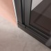 Душевая дверь Cezares Liner 900x1950 LINER-B-12-90-C-NERO-L профиль черный/матовый, стекло прозрачное