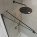 Душевая перегородка Cezares Liberta 1050х1950 LIBERTA-L-1-TB-105-C-NERO профиль черный/матовый, стекло прозрачное