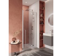 Душевая дверь Cezares Liner 1000x1950 LINER-B-12-100-C-Cr-R профиль хром, стекло прозрачное