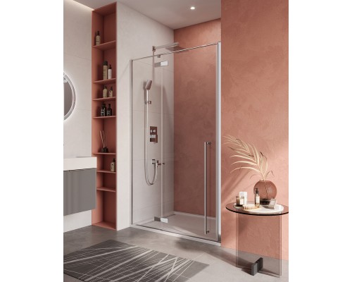 Душевая дверь Cezares Liner 1200x1950 LINER-B-12-120-C-Cr-L профиль хром, стекло прозрачное