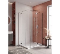 Душевой уголок Cezares Liner 900x1200x1950 LINER-AH-2-120/90-C-Cr-R профиль хром, стекло прозрачное