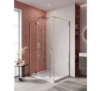 Душевой уголок Cezares Liner 900x1200x1950 LINER-AH-1-120/90-C-Cr-L профиль хром, стекло прозрачное