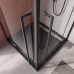 Душевой уголок Cezares Liner 900x900x1950 LINER-A-2-90-C-NERO профиль черный/матовый, стекло прозрачное