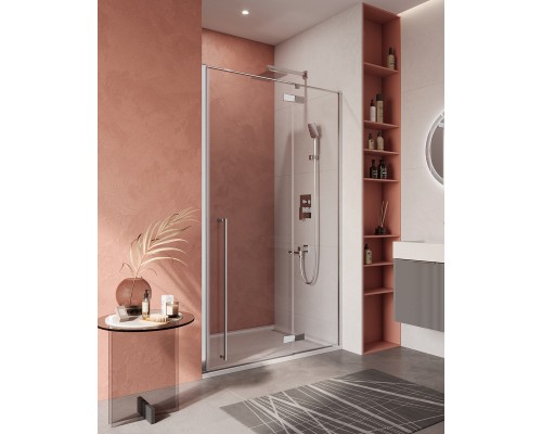 Душевая дверь Cezares Liner 1200x1950 LINER-B-12-120-C-Cr-R профиль хром, стекло прозрачное