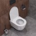 Унитаз подвесной Cezares Relax CZR-38088-49-TH-TOR/SC безободковый с микролифтом, смыв Торнадо
