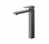 Смеситель Cezares Slider SLIDER-LC-GM для раковины, оружейная сталь