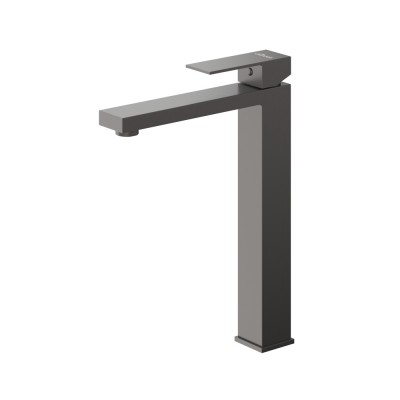 Смеситель Cezares Slider SLIDER-LC-GM для раковины, оружейная сталь