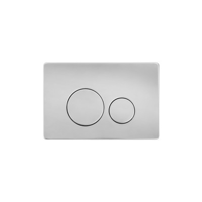 Кнопка смыва Cezares Relax 2 CZR-310R-01-AF хром/матовый, с покрытием анти-отпечаток