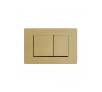 Кнопка смыва Cezares Molveno CZR-410C-BORO брашированное золото