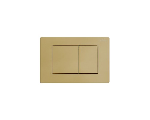 Кнопка смыва Cezares Molveno CZR-410C-BORO брашированное золото