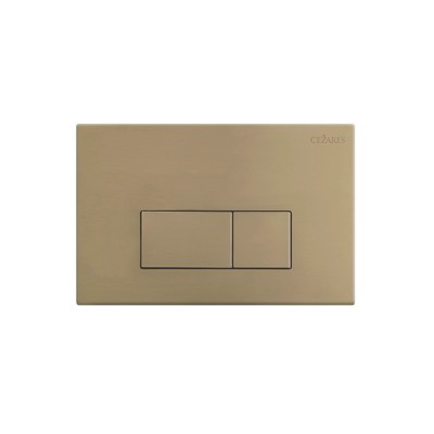 Кнопка смыва Cezares Slider 2 CZR-510QV-BORO брашированное золото