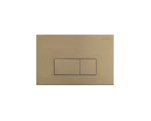 Кнопка смыва Cezares Slider 2 CZR-510QV-BORO брашированное золото