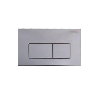 Кнопка смыва Cezares Slider 2 CZR-510V-01-AF хром/матовый, с покрытием анти-отпечаток