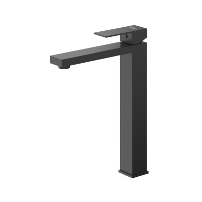 Смеситель Cezares Slider SLIDER-LC-NOP-W0 для раковины, черный/матовый