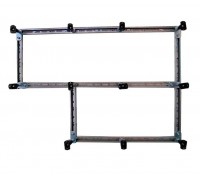 Металлический каркас и ножки для поддона Cezares 120х90 правый TRAY-M-RH-120/90-ML-R