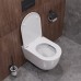 Унитаз подвесной Cezares Relax CZR-3806-53-TH-TOR/SC безободковый с микролифтом, смыв Торнадо