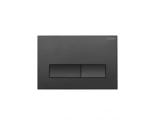 Кнопка смыва Cezares Slider SLIDER-BTN-NOP черный/матовый