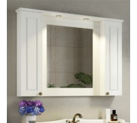 Зеркало-шкаф Comforty Палермо 120 белый глянец 00004142365