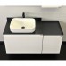 Тумба Comforty Селенга 80 Серый шелк, с раковиной Comforty CF19696BX-80 подвесная 00-00021982CF