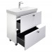 Тумба Comforty Истра 80Н Ясень белёный с раковиной Comforty CF19595BX-80 напольная 00-00022363CF