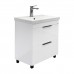 Тумба Comforty Кама 60Н Белый глянец с раковиной Comforty CF19696BX-60 напольная 00-00018648CF