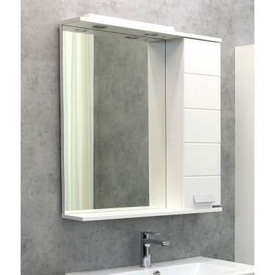 Зеркало-шкаф Comforty Модена М-75 Белый матовый