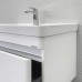 Тумба Comforty Валдай 80П Белый/матовый с раковиной Comforty 4480 подвесная 00-00019144CF