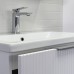 Тумба Comforty Лима 70П2 Белый/матовый с раковиной Como 70 подвесная 00-00019188CF